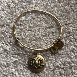 Alex and Ani bracelet lotus flower